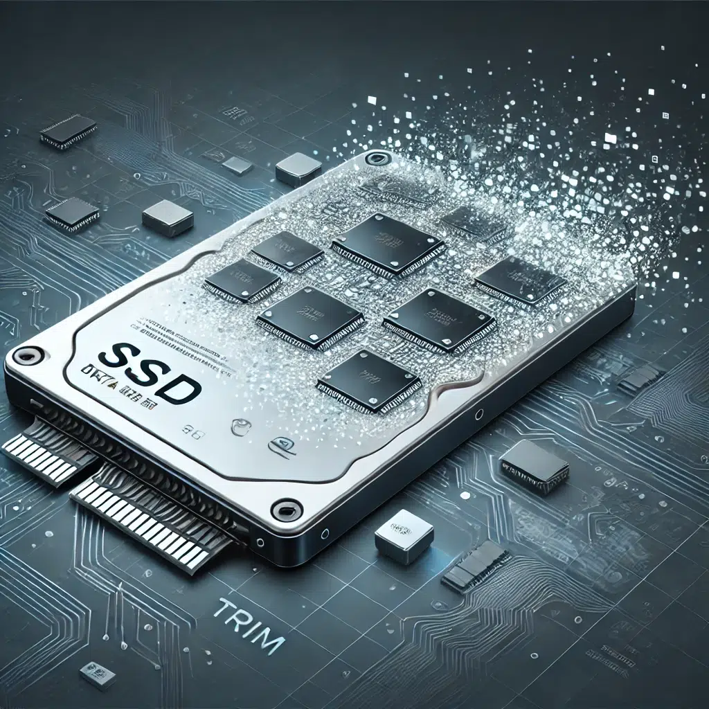 Illustration representing modern storage technology changing data recovery
