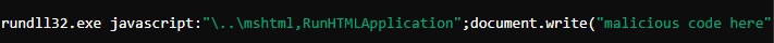 LOTL Rundll32 Example
